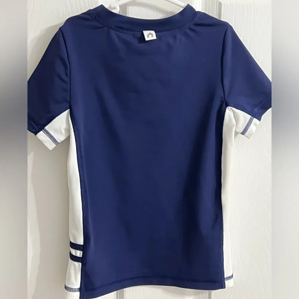 Cabana Life , Boy’s Navy Blue Rashguard - Size 5